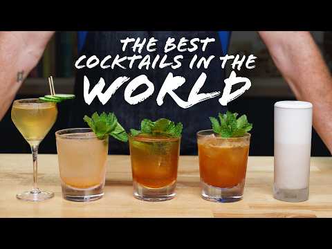The World’s Best Cocktails Ranked: Top 5 Drinks You Can’t Miss