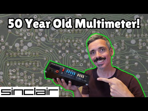 50 Year Old Sinclair Multimeter - Does it work?