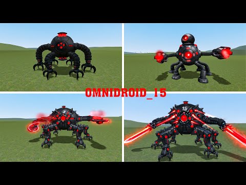 NEW OMNIDROID V.X15: EPIC EVOLUTION! — The Incredibles Roblox in Garry’s Mod