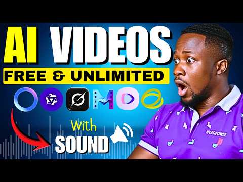 STOP Paying! 6 FREE & UNLIMITED AI Video Generators (+ SOUND)