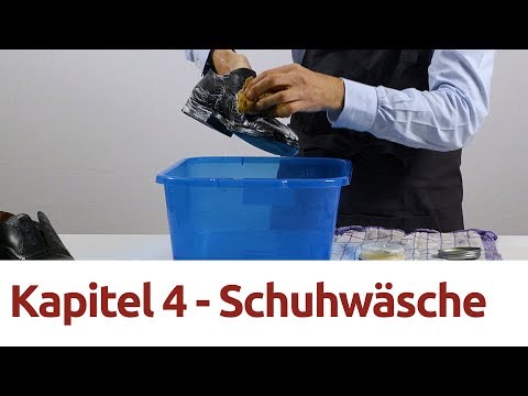 Schuhpflege - Kapitel 4 - Schuhwäsche