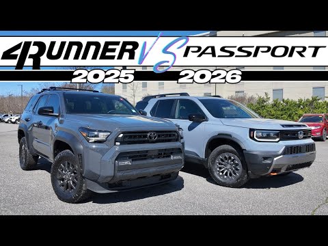 What's the BEST SUV? | 2025 Toyota 4Runner or 2026 Honda Passport?
