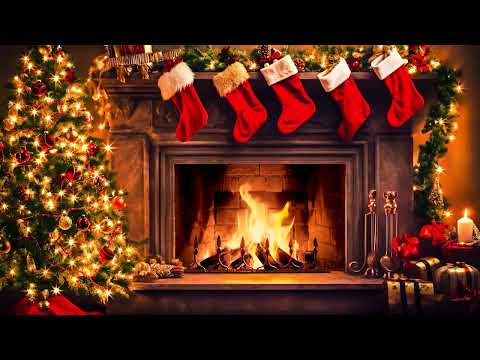 Nat King Cole, Bings Crosby, Frank Sinatra🎄🔥✨ Golden Christmas Songs with Fireplace, The Originals