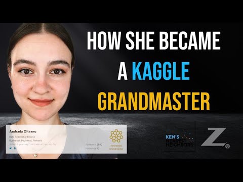 Art and Data Science: Her Kaggle Grandmaster Story (Andrada Olteanu) - KNN Ep. 85