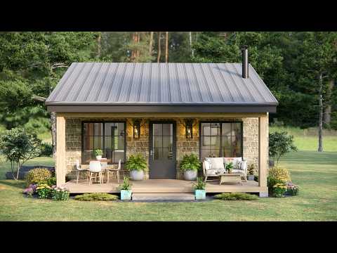24'x23' A Cozy, Charming, and Sweet Tiny Home That Will Blow Your Mind