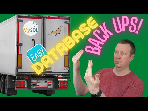 Back Up Your MySQL Databases! (Spoiler: It's Easy)