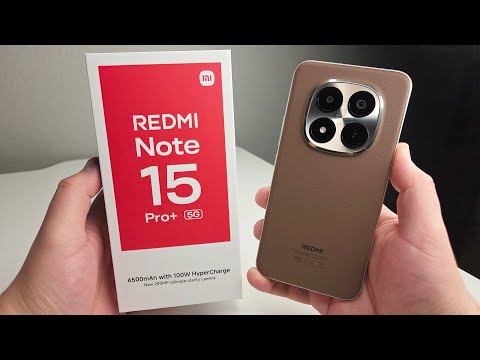Xiaomi Redmi Note 15 Pro+ Unboxing & First Impressions!