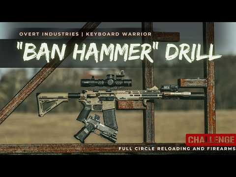The "BAN HAMMER" Qual and FAIL with 12.5" 5.56 and Staccato P 9MM | Carbine and Pistol Drill
