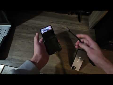 Samsung Galaxy Z Flip 5 / 6 broken screen file transfer secure folder with lock screen enabled