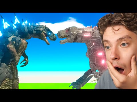 GODZILLA Battle Royale in ARBS (Who is KING?!)
