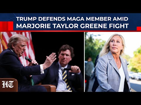 Trump Defends Tucker Carlson Amid Marjorie Taylor Greene Fight; MAGA Rules Not Same For Everyone?