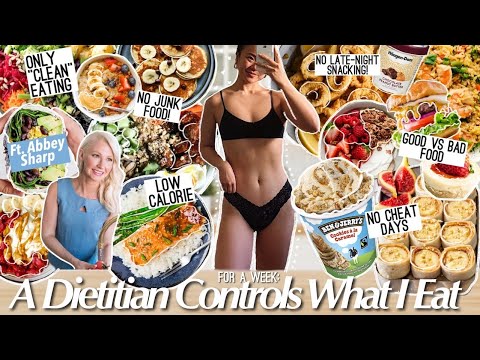 A Dietitian Controls EVERYTHING I Eat (*CHANGED MY LIFE) | NO JUNK FOOD?? CHEAT DAYS? THE BEST DIET?
