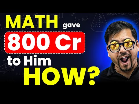 ₹800 Crore Job from Maths?😯 Unbelievable! | True Story | Harsh Sir