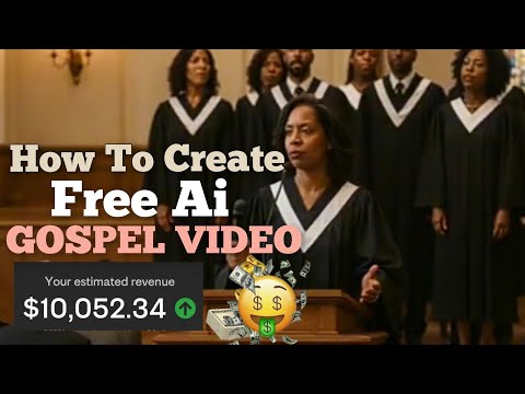 How to Create AI Gospel Music Video for FREE (Step by Step)