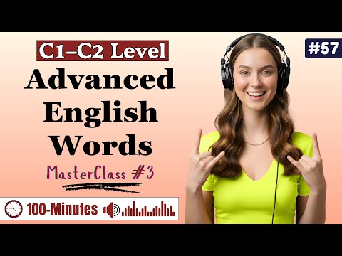 Advanced English Words Vocabulary to Use Daily ✨| Shadowing English Practice to Speak Fluently