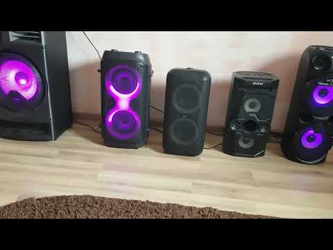 Sven 800/750/650 vs Fiero Emotion,Dexp2000 Большая заруба! Разрыватели   JBL paty box и Sony