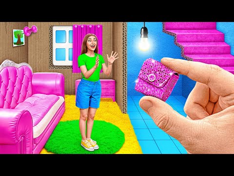 We Build a Tiny House at Home by Multi DO Smile