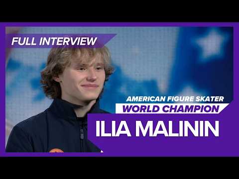 World Champion US figure skater Ilia Malinin: Olympic dreams, 'QuadGod,' future of figure skating