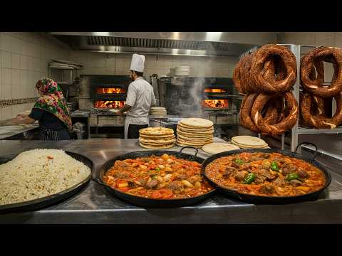 Ultimate Turkish Food ASMR! 10 Places, 50 Dishes - Food Compilation