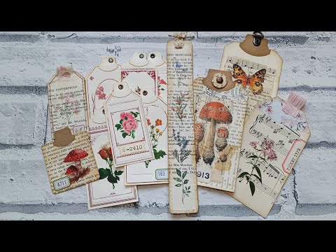 Making PRETTY Junk Journal Ephemera Using HOARDED Stickers