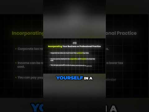 Incorporate Your Business Save Taxes & Grow Wealth