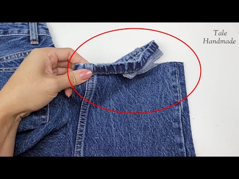 ♻️ 6 Brillant ways to shorten your Jeans with clever sewing tips and tricks