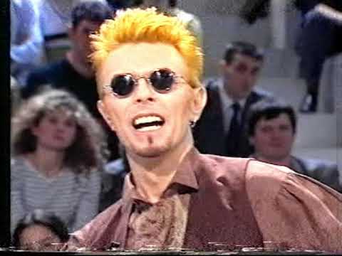 David Bowie - Nulle Part Ailleurs (French TV) - INTERVIEW + 2 SONGS -  17 February 1997