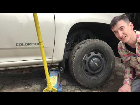 Replacing leaf springs, shocks and struts on a 2005 Chevy Colorado