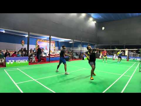 Doubles Badminton Match #shuttlershubho #badminton #badmintontrickshots 