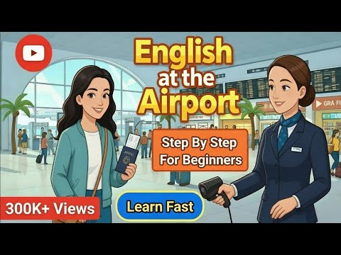 ✈️ Airport English: THE ULTIMATE Guide (Check-in to Arrival) for Beginners