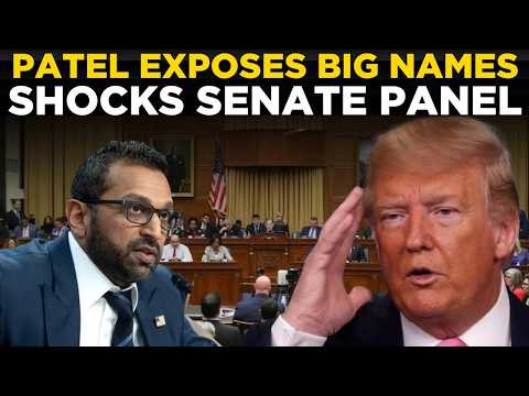 FBI Chief LIVE: He Killed Epstein! | Kash Patel Drops BIG Shocker At Explosive House Hearing | US