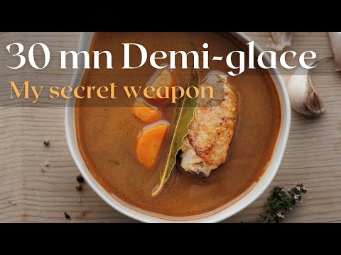 Exploring French sauces and the importance of the demi-glace (plus my secret recipe)