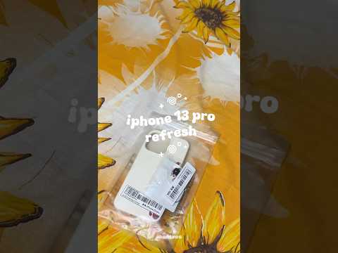 iphone 13 pro refresh 🍒 #iphone #ios #aesthetic #phonecase #shorts