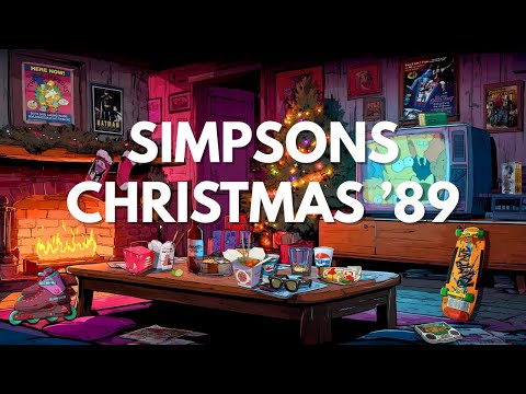 Back to Christmas 1989 // Retro Holiday Synthwave Ambience