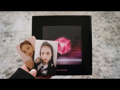 Unboxing BLACKPINK 'SQUARE UP' 1st Mini Album (Black ver.)