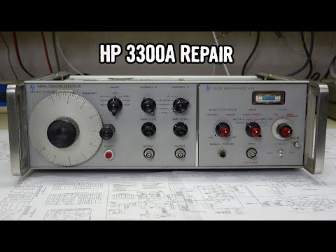 HP 3300A Vintage Function Generator Repair