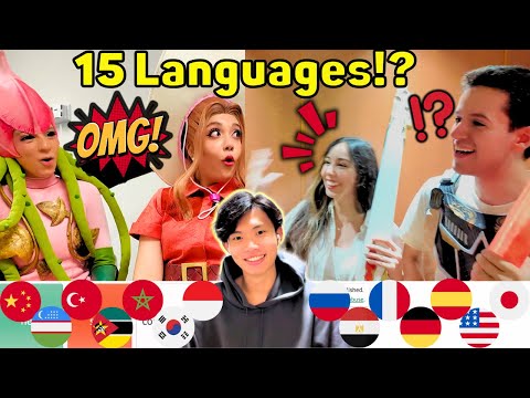 Priceless! NO ONE Expected Me to Speak 15 Languages!