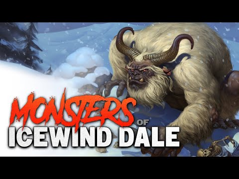 Survive the Monsters of Icewind Dale | Forgotten Realms Lore