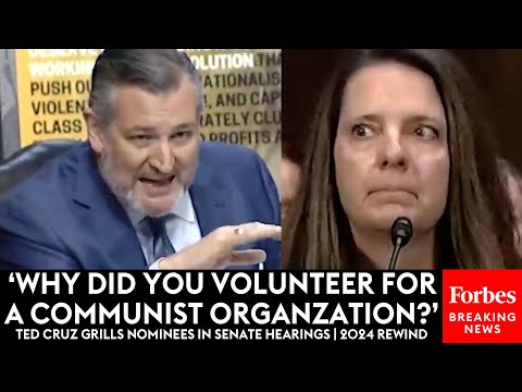 BRUTAL: Ted Cruz Holds Nothing Back Grilling Biden Nominees In Senate Hearings | 2024 Rewind