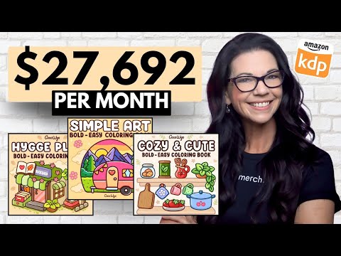 The EASIEST Coloring Book EVER (Full Amazon KDP & Book Bolt Tutorial)