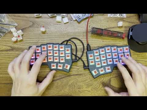 Assembly and test Corne v4.1