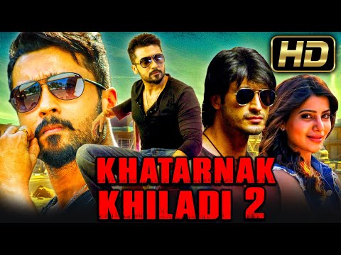 SURIYA & SAMANTHA Romantic Hindi Dubbed Movie | Khatarnak Khiladi 2 (HD) | Viddyut