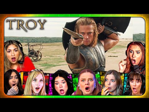 "Achilles Vs Hector" Reactions! Troy (2004) Movie Reaction *First Time Watching*