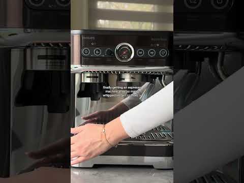 the best gift: barista brew espresso machine 💌☕️ #espresso #espressomachine #coffee #phillips