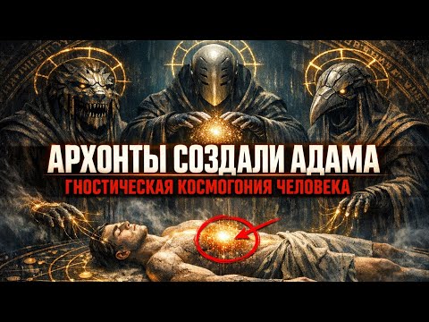 Создание АДАМА архонтами — детальная космогония гностического человечества