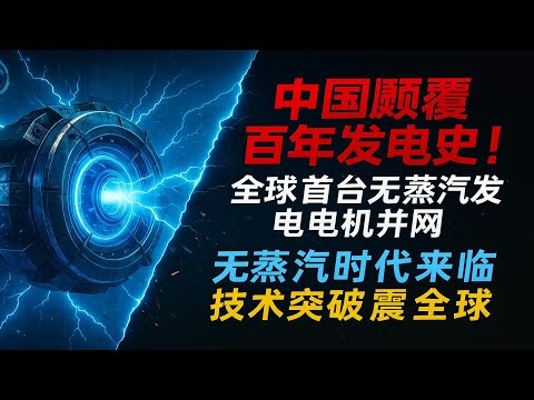 一年多发7000万度电！全球首台超临界CO2发电机，中国如何打破技术垄断#超碳一号并网发电#中国能源技术领跑#清洁能源里程碑#超临界二氧化碳发电#新能源储能突破#工业余热回收技术#全球首台无蒸汽发电机