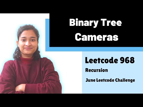 Binary Tree Cameras | Leetcode 968 | Recursion
