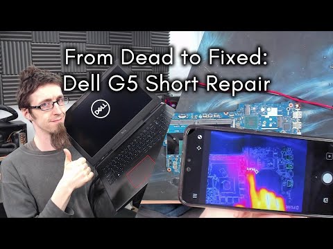 How to fix a Dell Gaming Laptop (Dell G5, charger cuts out) - LFC#283