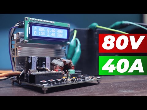 How To Make MPPT Solar Charge Controller | INPUT 80V OUTPUT 12V  24V