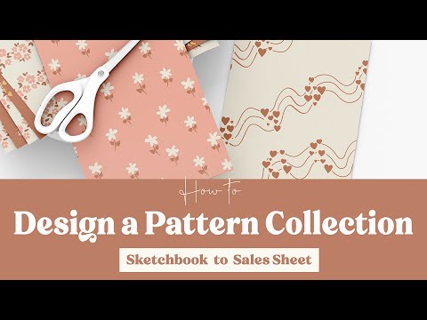 Finishing A Pattern Collection | Surface Pattern Design